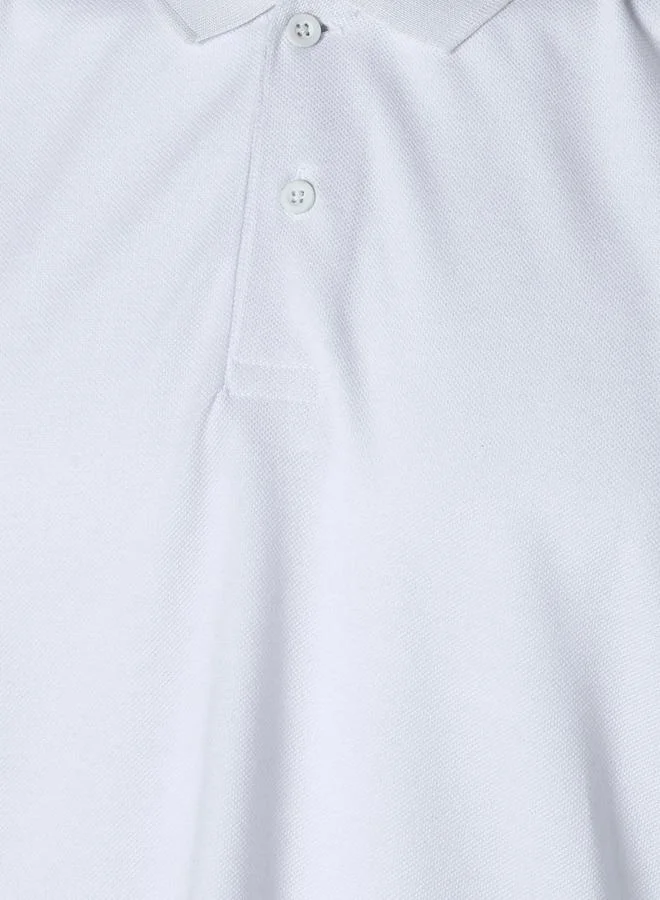 Splash FAV  Men Short Sleeves Textured Polo T-shirt for Men | Best Price UAE